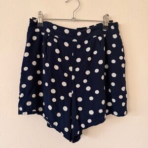 Abercrombie & Fitch Polka Dot High Waist Shorts Size M